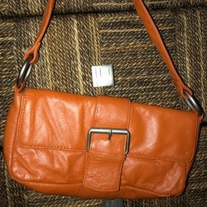 Orange Wilsons Leather bag